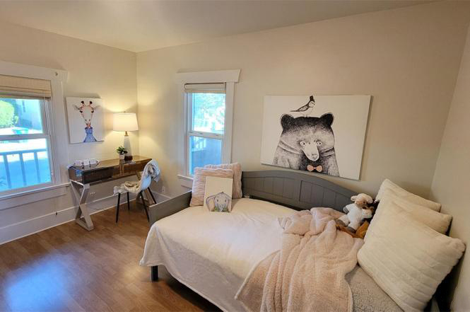 Bedrooms at 5621 Brooklyn Ave NE, Seattle, WA 98105
