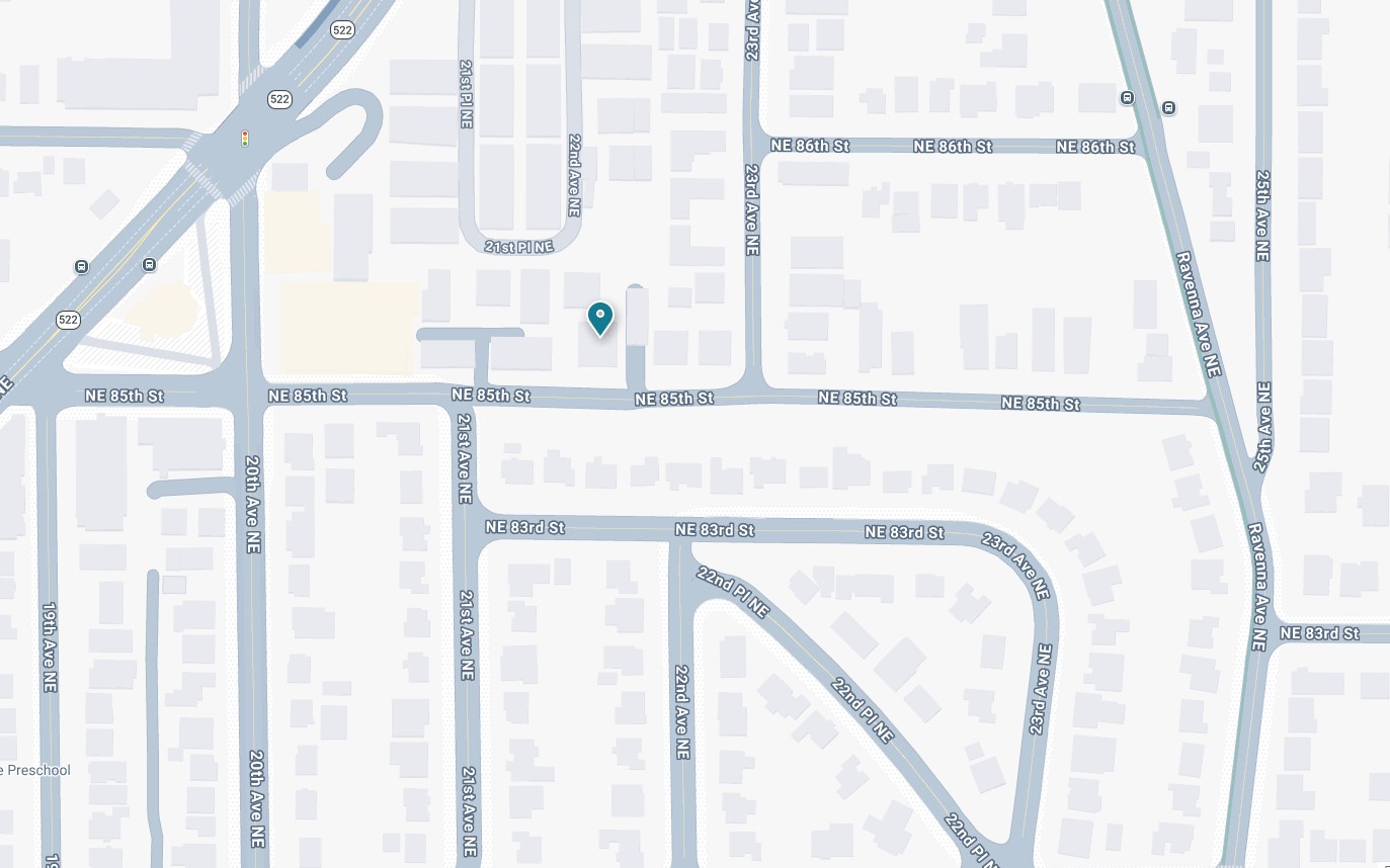 MAP - 2110 - 2116 NE 85th Street Seattle, WA 98115