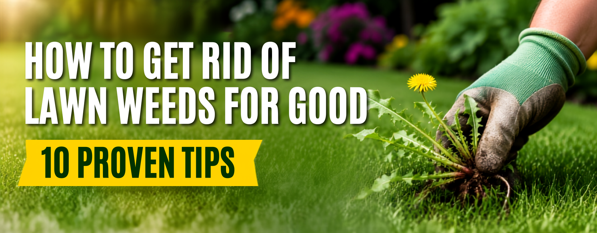 How To Get Rid Of Lawn Weeds For Good  