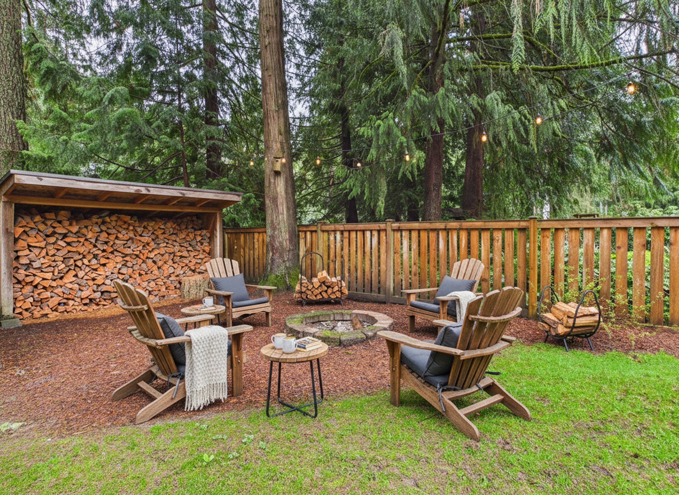 Backyard at 18903 NE 165th St, Woodinville, WA 98072