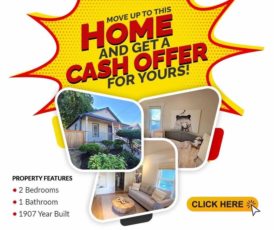 Move Up To This Home and Get A Cash Offer For Yours!