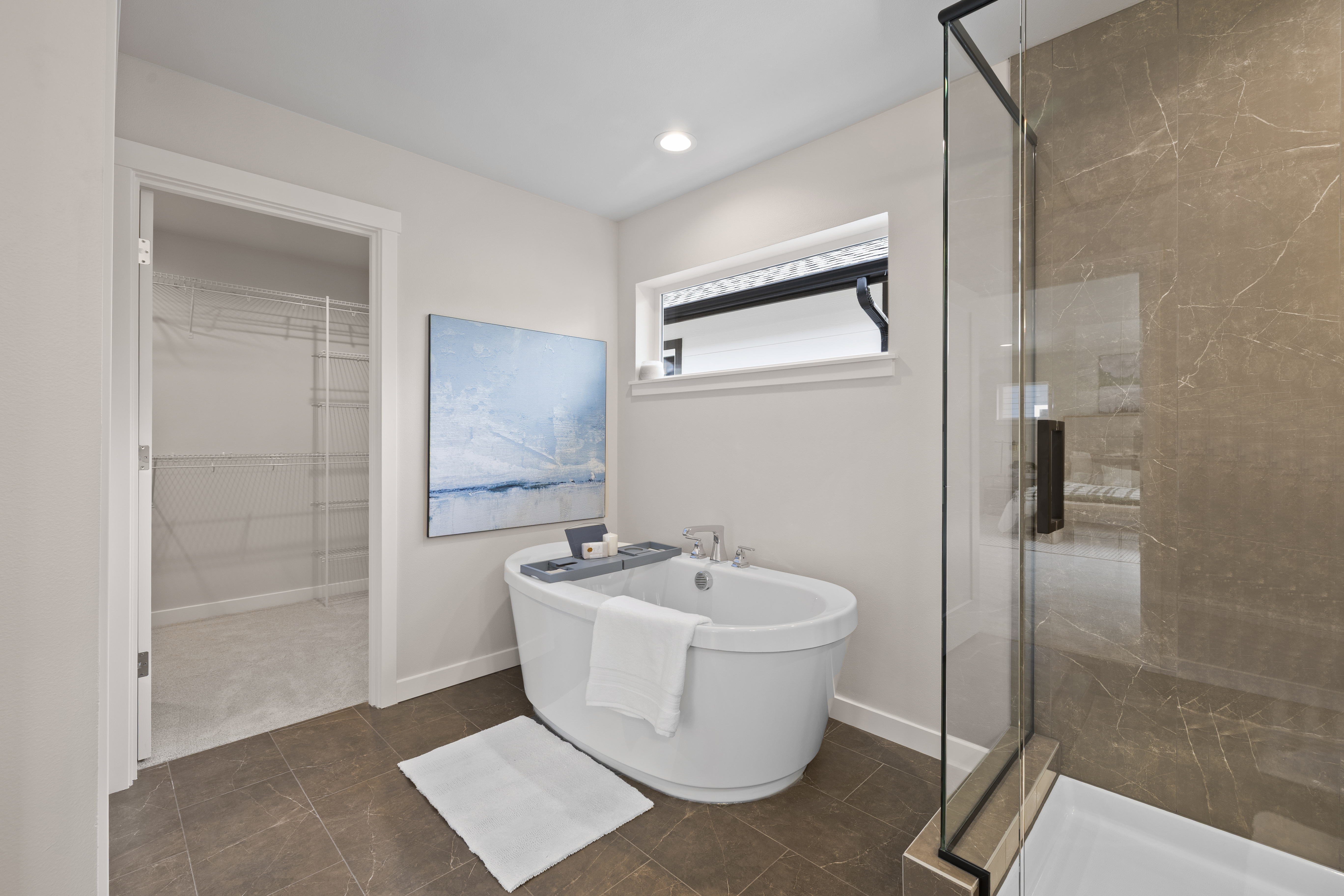 Primary Bathroom at Unit B - 13329 Seattle Hill RD 98296 