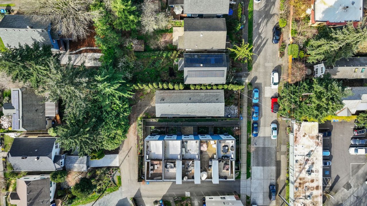 Aerial View at 4233 S Lucile Street Seattle, WA 98118