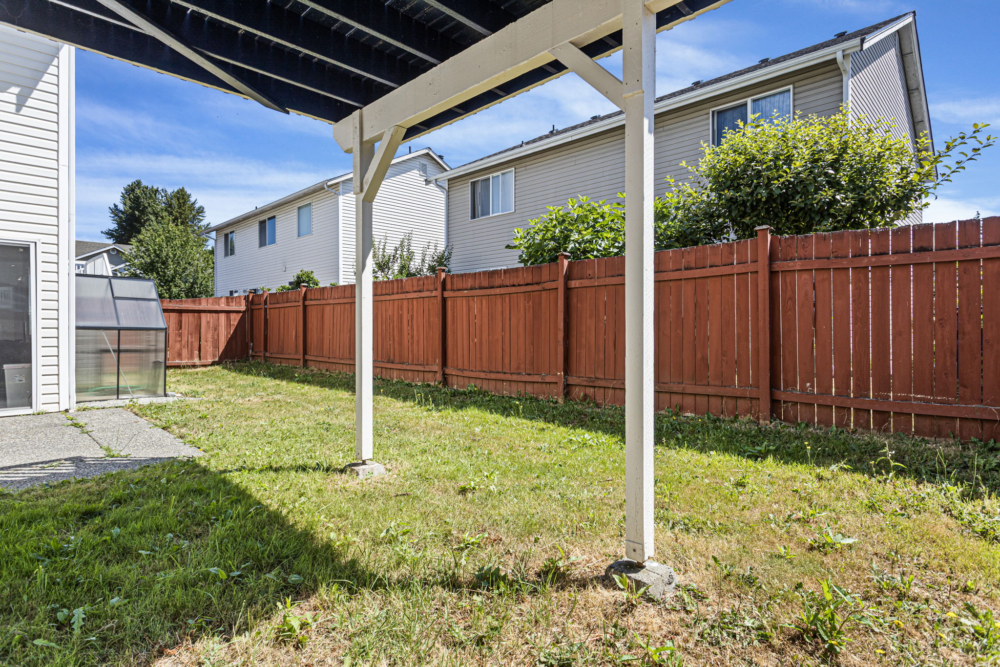 Backyard  at 17625 12th Pl W Lynnwood 98037