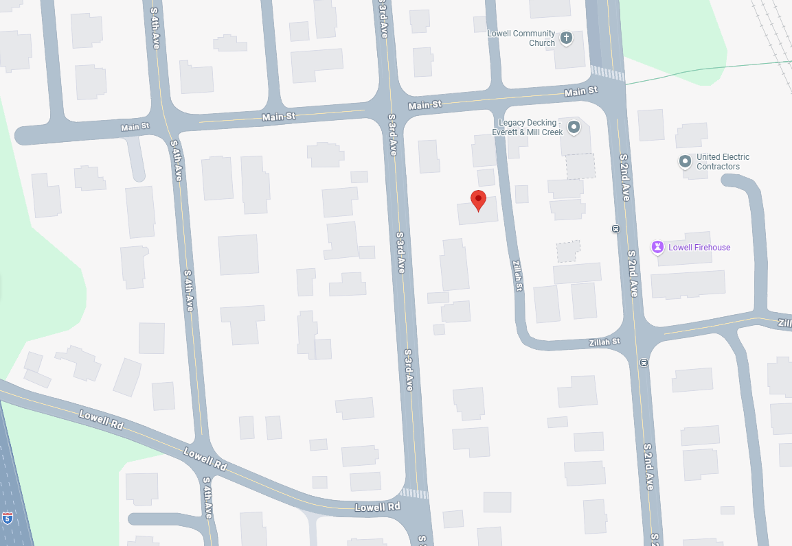 MAP - 5305 3rd Avenue Everett, WA 98203