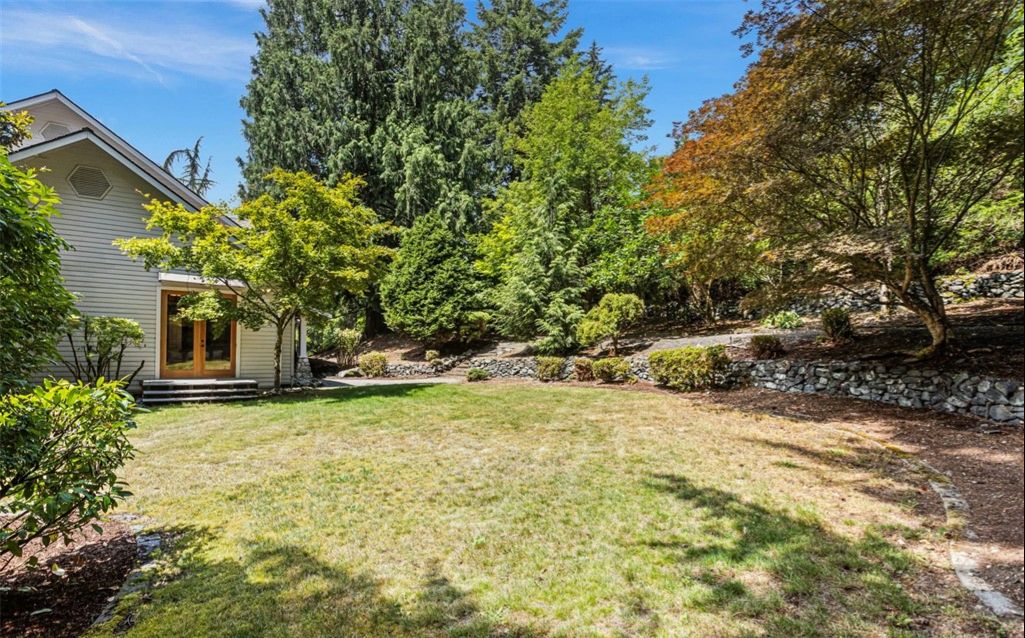 Backyard at 16430 266th Avenue SE Issaquah, WA 98027
