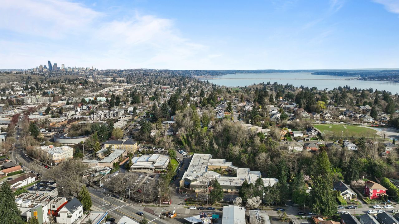 Aerial View at 4233 S Lucile Street Seattle, WA 98118