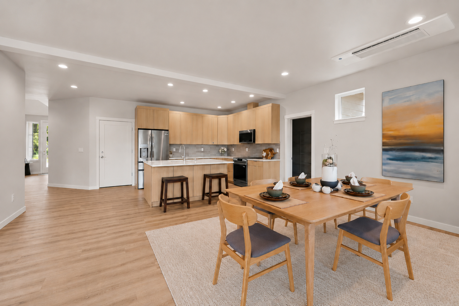 Dining Area at Unit B - 13329 Seattle Hill RD 98296 