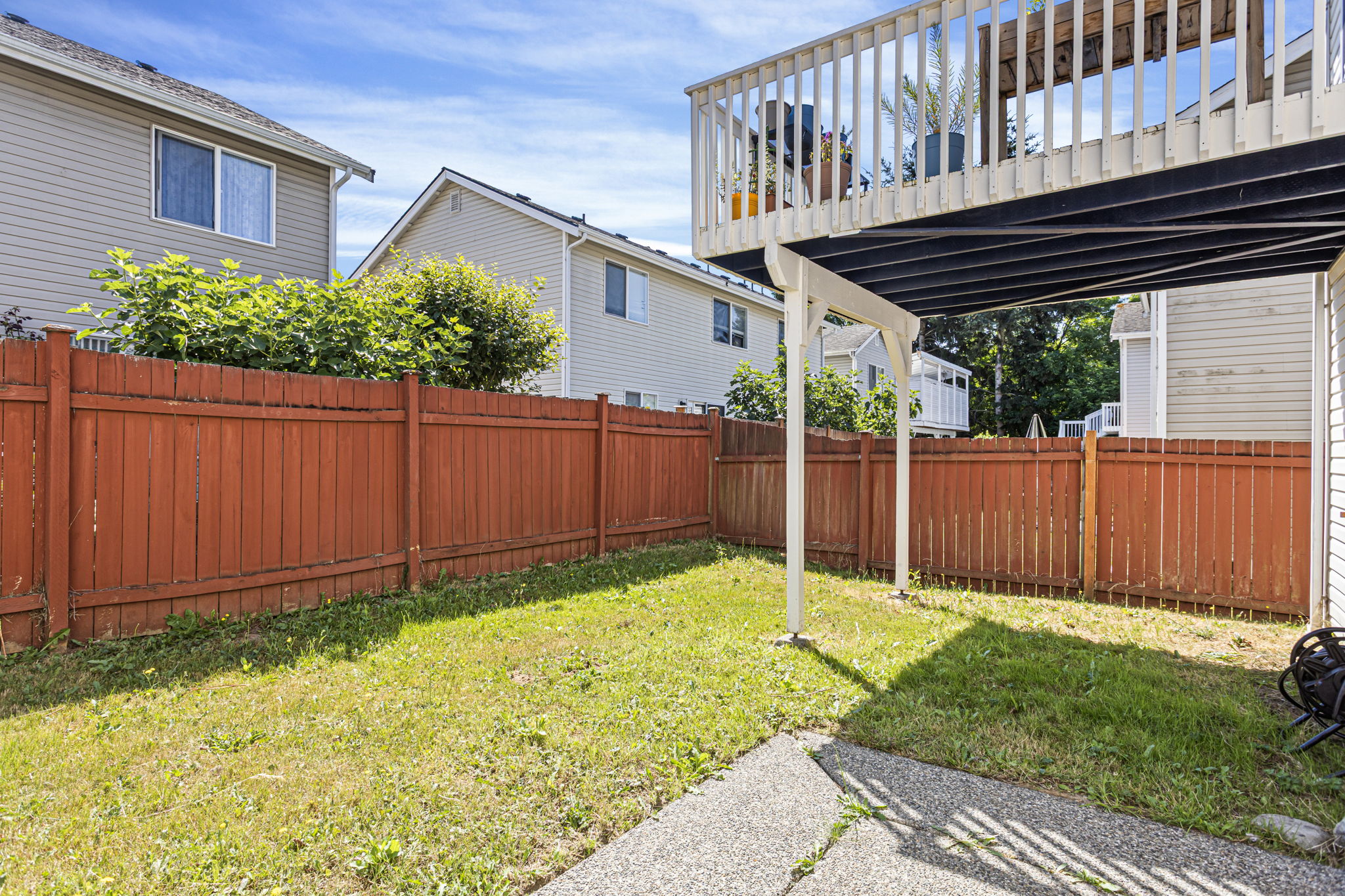 Backyard at 17625 12th Pl W Lynnwood 98037