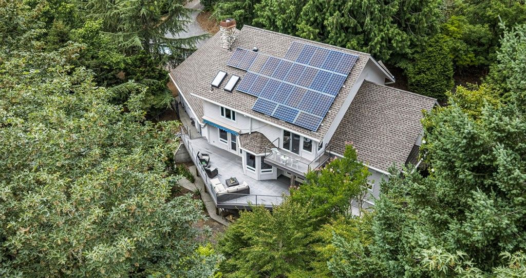 Aerial View at 16430 266th Avenue SE Issaquah, WA 98027