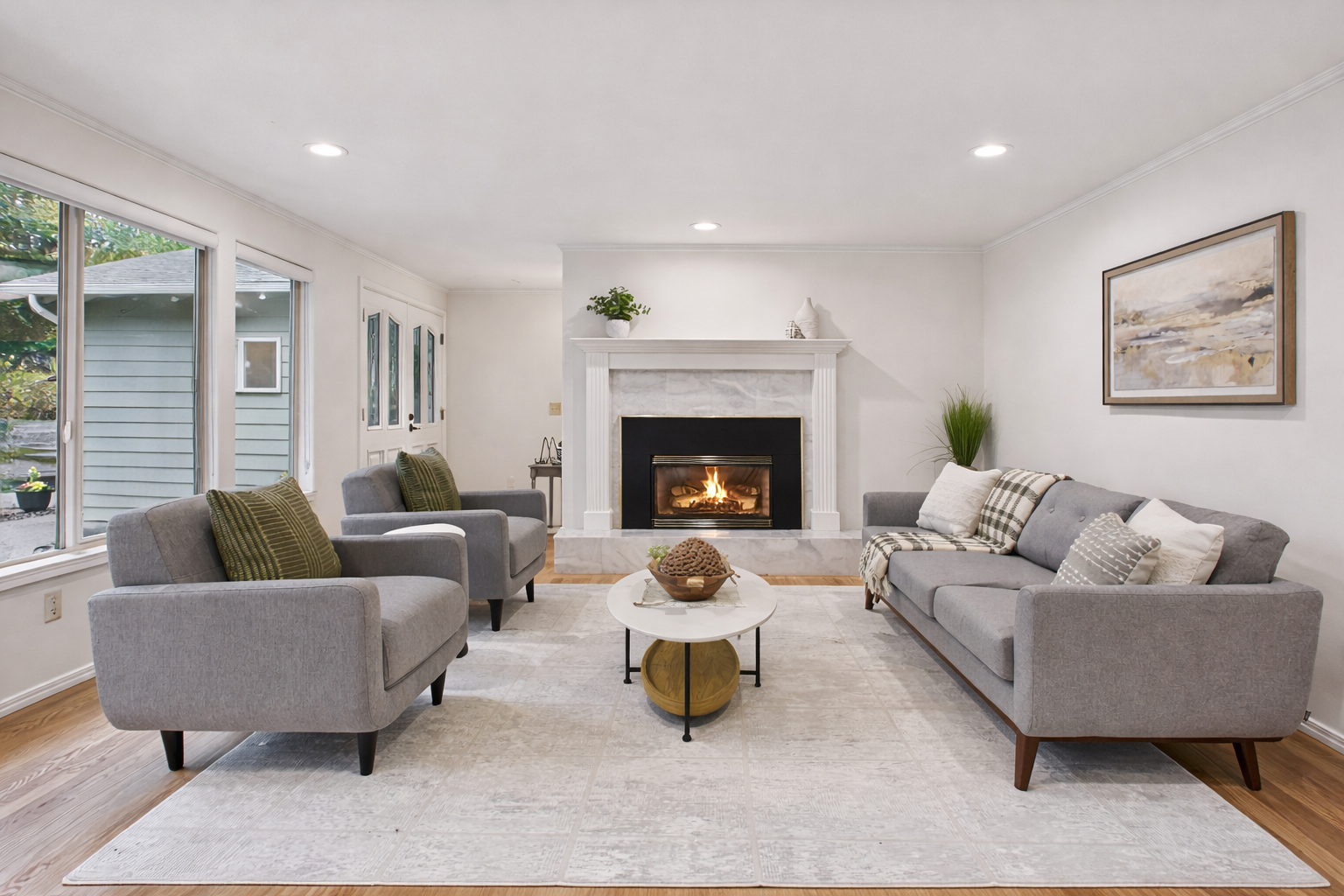 Living Room at 18903 NE 165th St, Woodinville, WA 98072