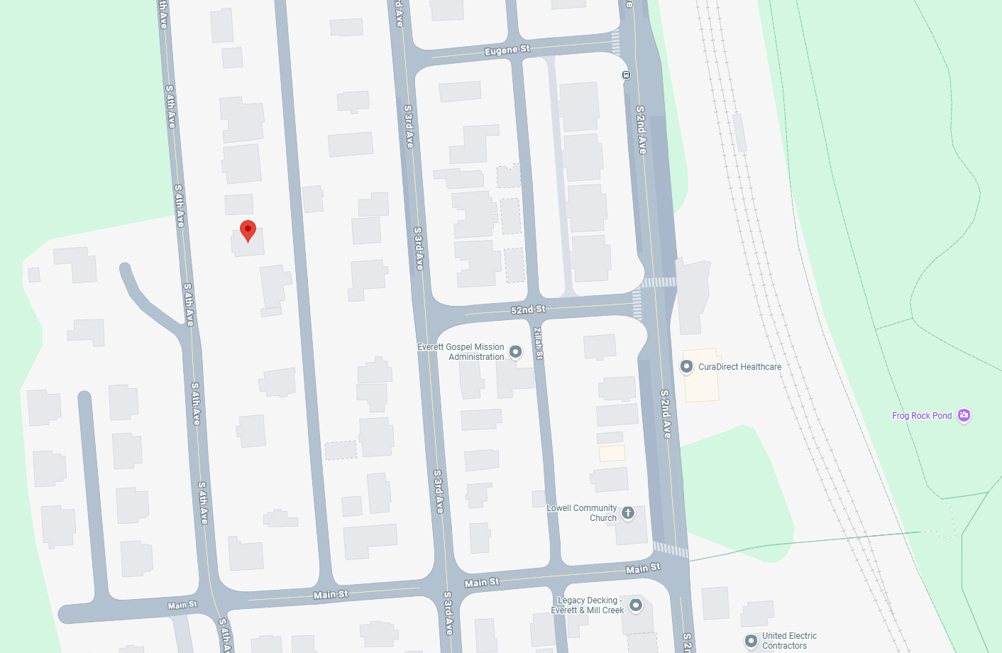 MAP - 5113 S 4th Avenue Everett, WA 98203