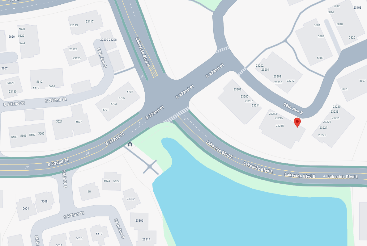 MAP - 23221 58th Ave S Unit 3-2, Kent, WA 98032