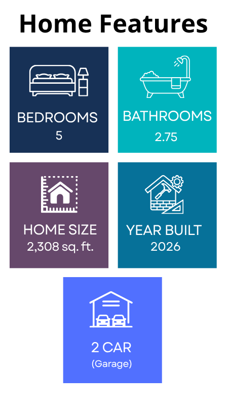 Home features in Lot 1 - 1405 Ave A Snohomish, WA 98290