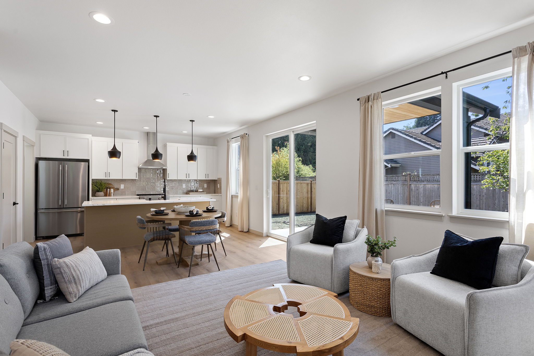 Living room at Lot 1 - 1311 Ave A, Snohomish, WA 98290