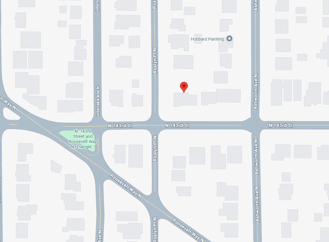 MAP - 14306 Roslyn Place N Seattle, WA 98133