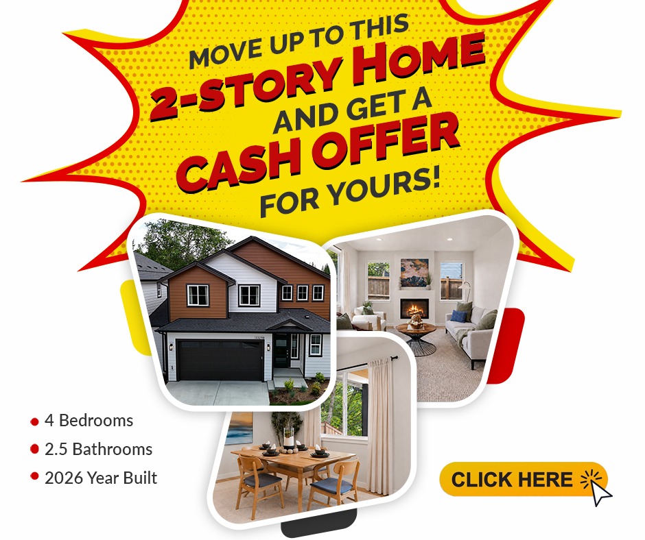 Move Up To This Home and Get A Cash Offer For Yours!